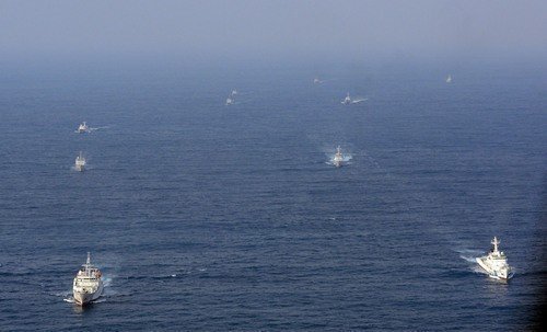 ����ͼ���й������ڵ��㵺����Ѳ��ִ��