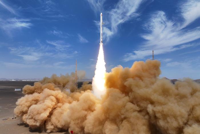 双曲线一号遥十运载火箭发射成功