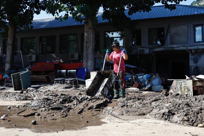 探访北京密云受灾村庄