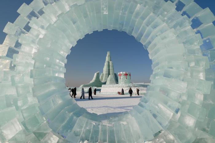 第二十七届哈尔滨冰雪大世界开园