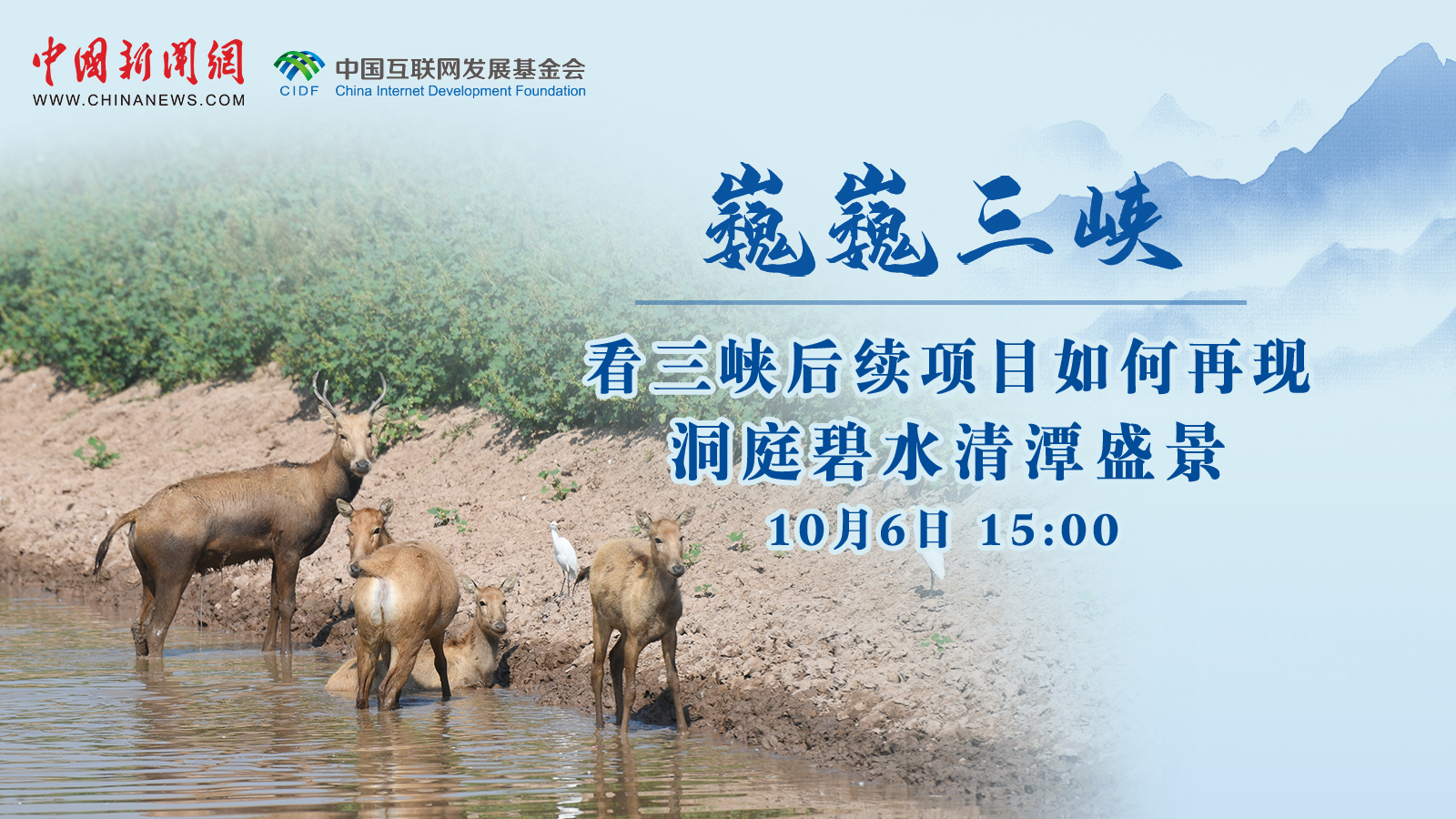 看三峡后续项目如何再现洞庭碧水清潭盛景<div class='playicon '></div><p>麋鹿聚集、江豚畅游、鸥鹭潜翔……湖南东洞庭湖国家级自然保护区建设与完善项目，提升了保护区有效保护管理能力，修复了受损湿地生态系统，改善了鸟类栖息生境，使东洞庭湖生物资源得到有效恢复，生态环境持续改善。</p>