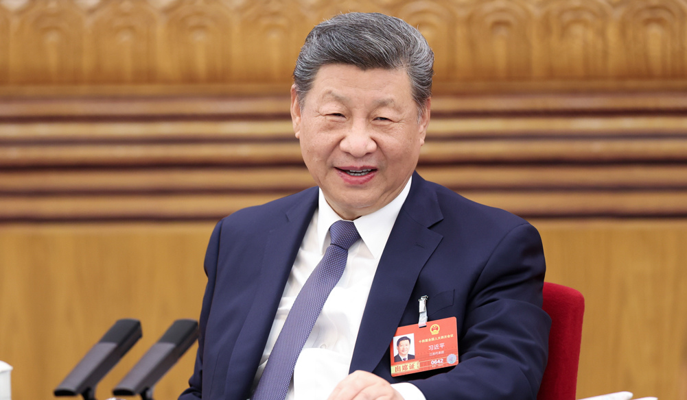 习近平参加江苏代表团审议