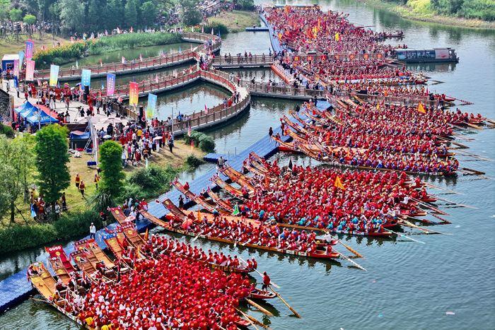 福建莆田百舸争流木兰溪